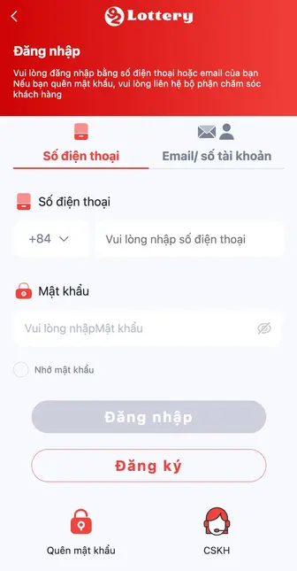 ĐĂNG KÝ – Bắt Đầu Hành Trình Giải Trí Tại LOTTERY92